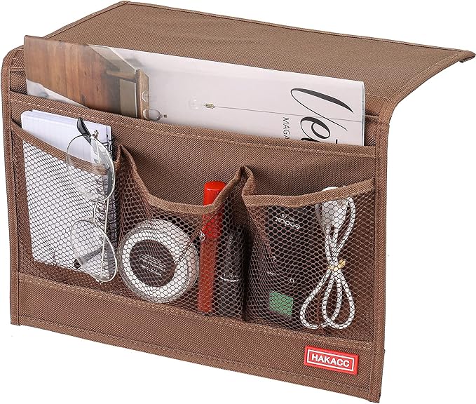 HAKACC Bedside Organizer, Bedside Storage Caddy Organizer by HAKACC