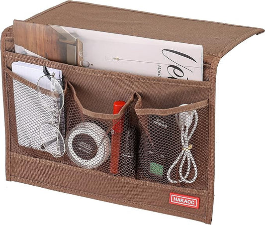 HAKACC Bedside Organizer, Bedside Storage Caddy Organizer by HAKACC