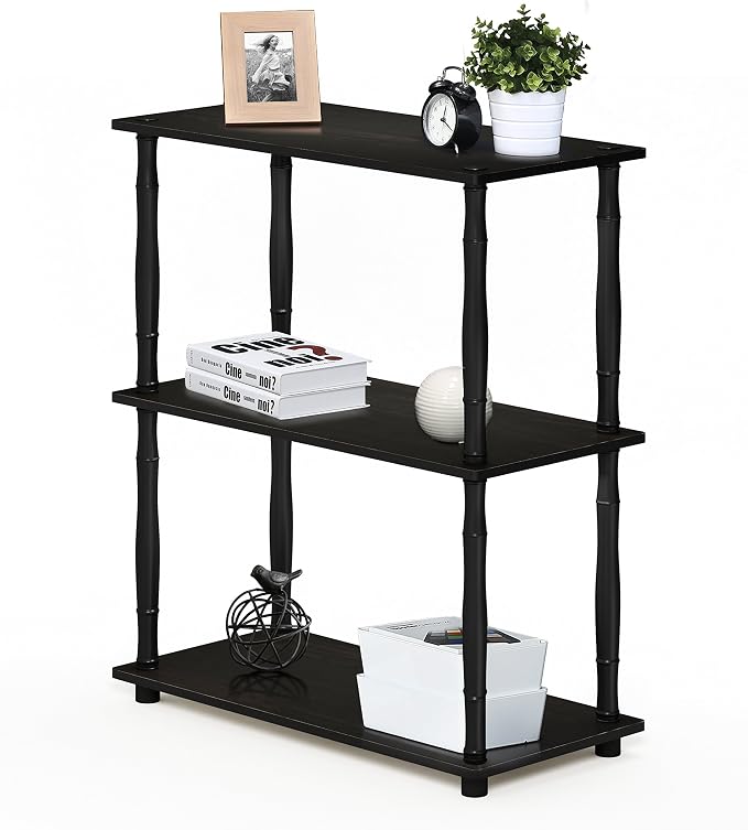 Furinno Turn-N-Tube 3-Tier Compact Multipurpose Shelf Display Rack by Furinno-FitsYourSpaceFitsYourBudget