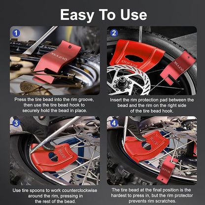 14.5" Tire Spoons Kit, Tire Changing Tool - Image 4