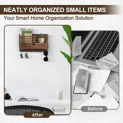 Key Holder Wall Mount, Mail Holder - Image 7