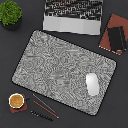 Brushed Metal Texture Desk Mat - Image 3