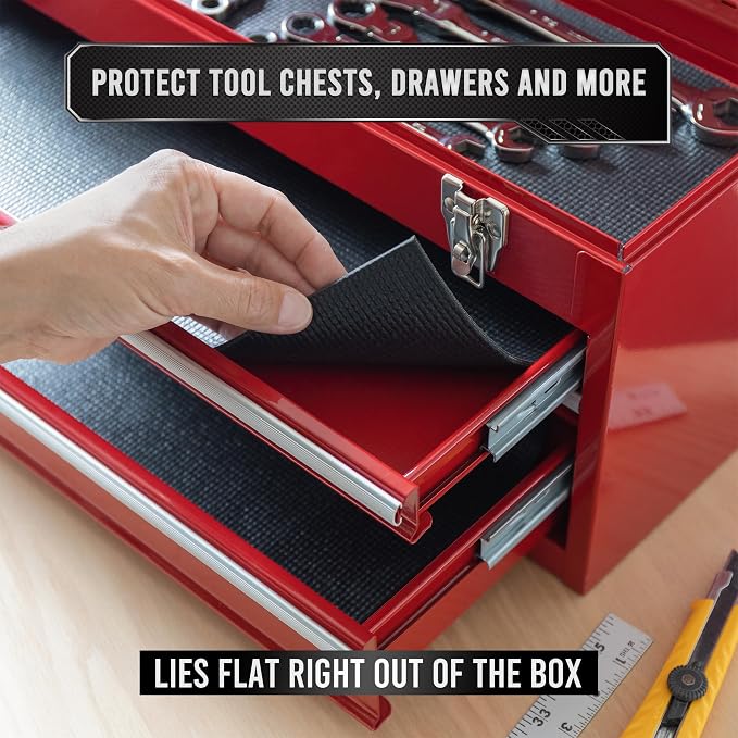 Precision Defined Professional Grade Tool Box Liner, 16 ft x 16", Shelf Liner - Image 3