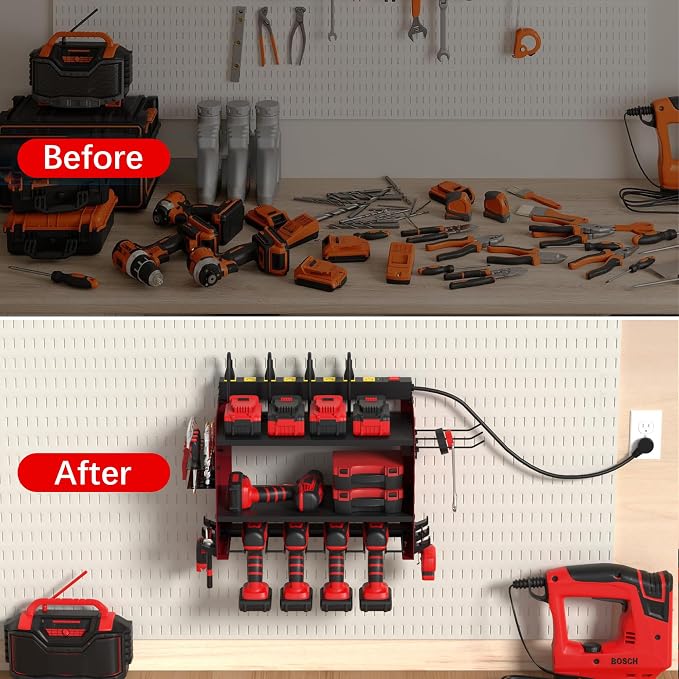 Power Tool Organizer Wall Mount - Image 9