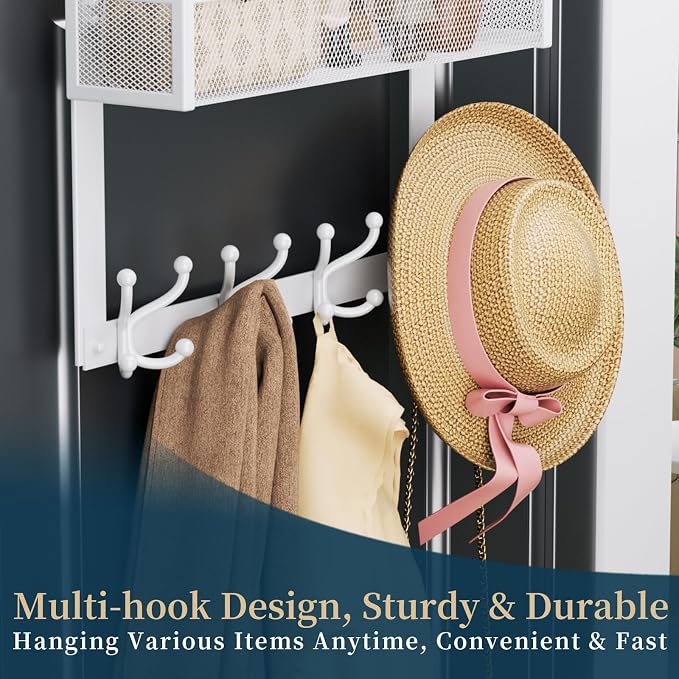 Consumest Over The Door Hooks Organizer - Image 4