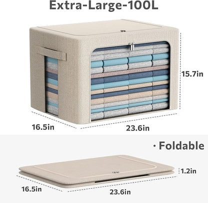 CYhom Extra Large Clothes Storage Bins - Image 4
