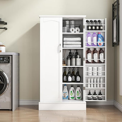 kepptory 47” Pantry Cabinet, Kitchen Pantry Storage Cabinet - Image 8