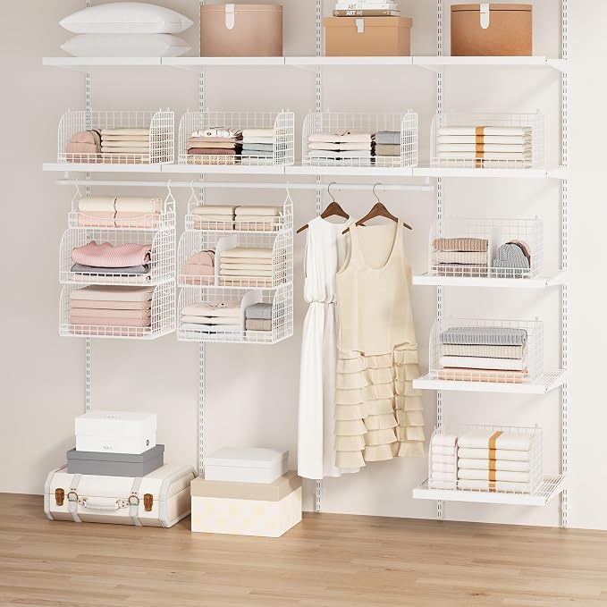 SWTYMIKI Hanging Closet Organizer Storage - Image 8