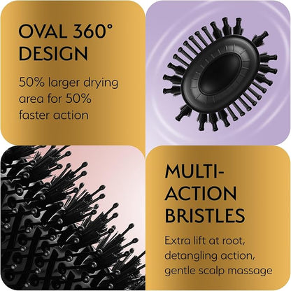 Professional Dual Voltage Blowout Hair Dryer Brush - Image 7