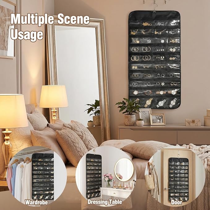 2PCS Hanging Jewelry Organizer - Image 7
