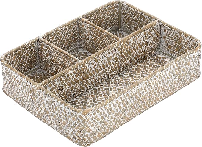 BTSKY Desk Drawer Organizer Tray, Coffee Station Organizer Tea Bag Organizer by BTSKY