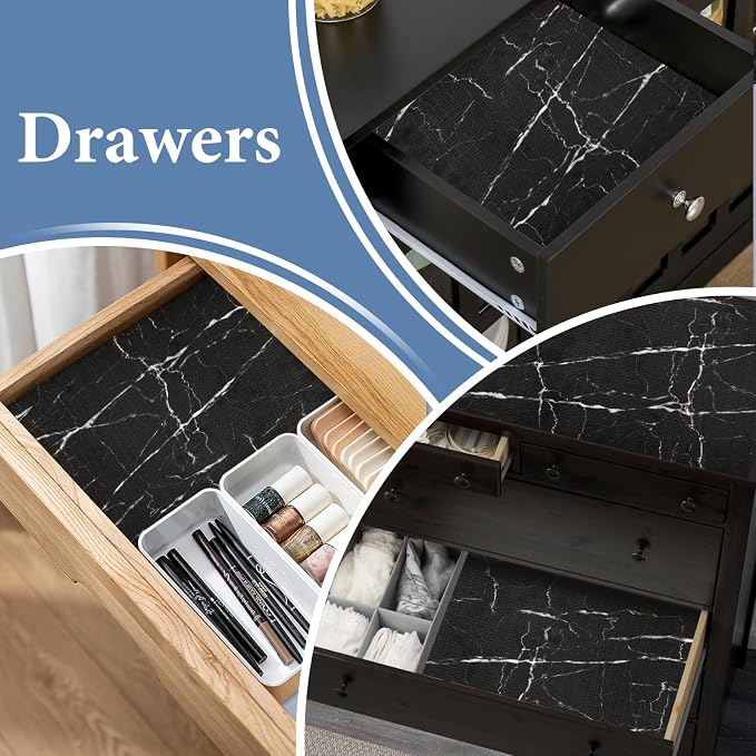 Drawer and Shelf Liner for Kitchen Cabinet: 23 in X 20 Ft Non Slip Waterproof - Image 5