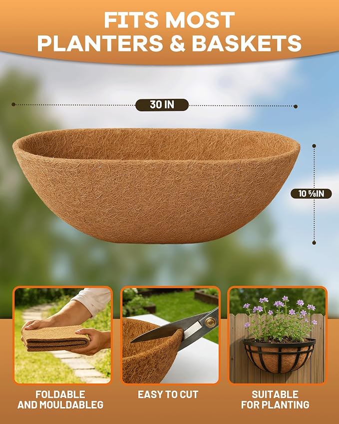 Coco Liners for Planters - Image 4