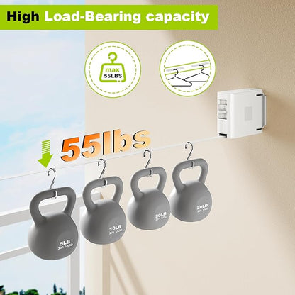 13.9 ft TPU Retractable Clothesline - Image 6