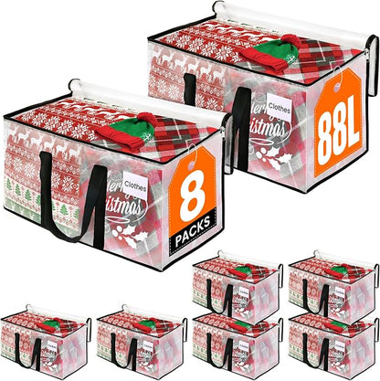 RoomHacks Clear Heavy Duty Extra Large Moving Supplies Storage Bags by RoomHacks