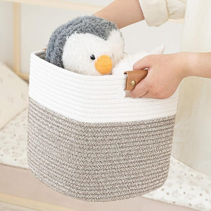 danpinera 11 Inch Storage Baskets, Woven Baskets - Image 9