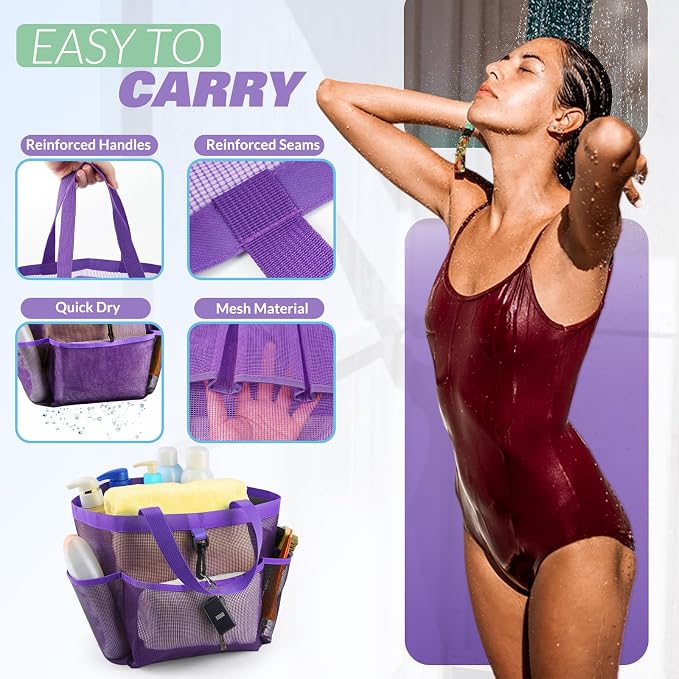 LOYEE Mesh Shower Caddy Portable - Image 4