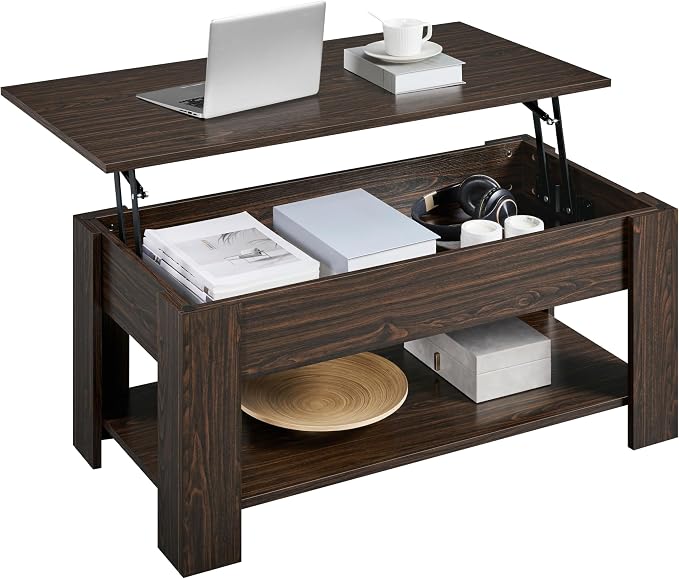 Yaheetech Lift Top Coffee Table by Unknown