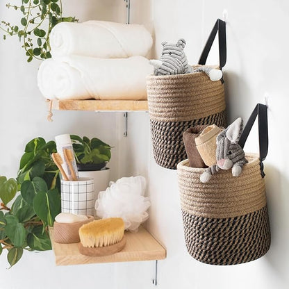 2 Pack Wall Basket, Small Hanging Baskets - Image 6