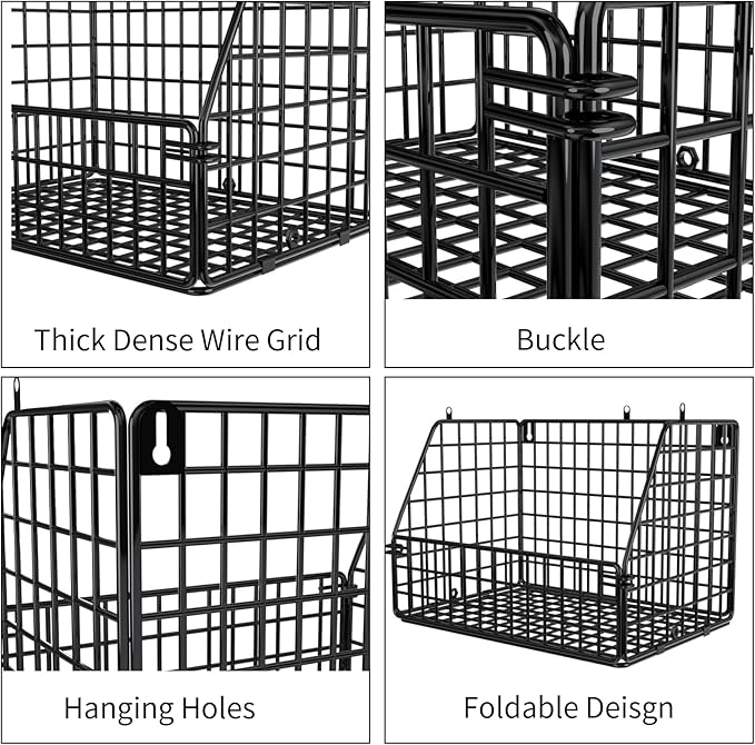 PUPPYCUTE Stackable Wire Storage Baskets - Image 6