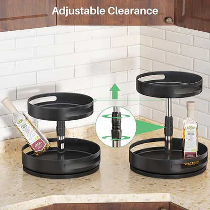 Lazy Susan Organizer Spice Rack - Image 2