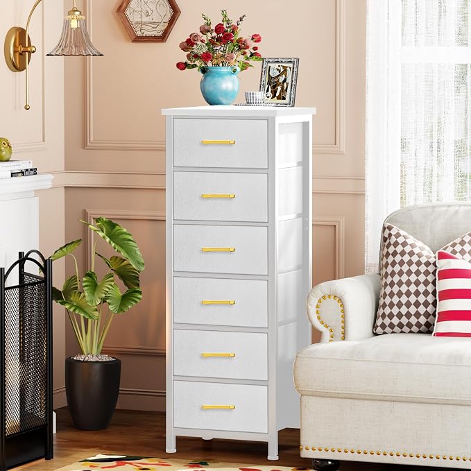 VASICAR Tall Narrow Dresser - Image 2