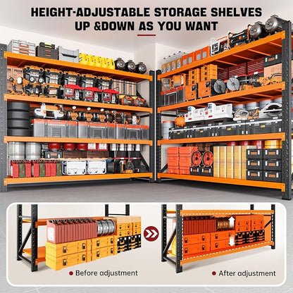 RAVIGIN 7000LBS Storage Shelves, Shelving Units Industrial Shelving - Image 4