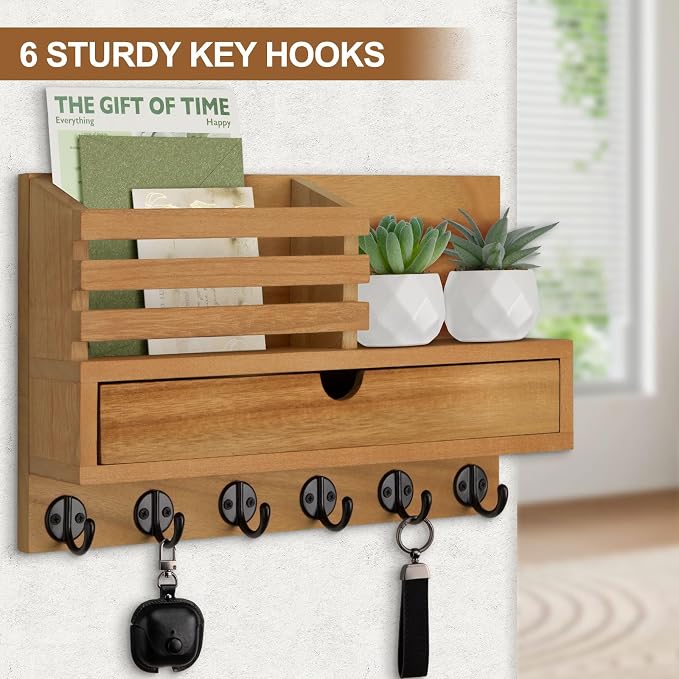 Key Holder Wall Mount, Mail Holder - Image 8