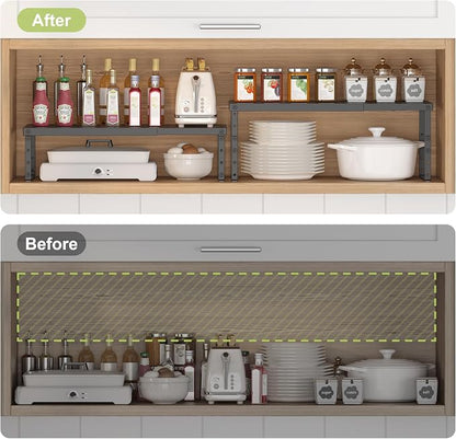 RUILALIFE Expandable Cabinet Organizer Shelf - Image 5