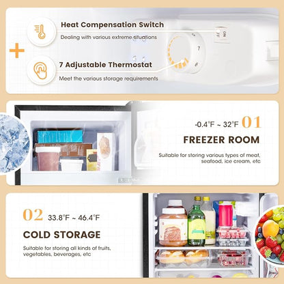 Manastin 3.55 Cu.Ft Mini Fridge - Image 4