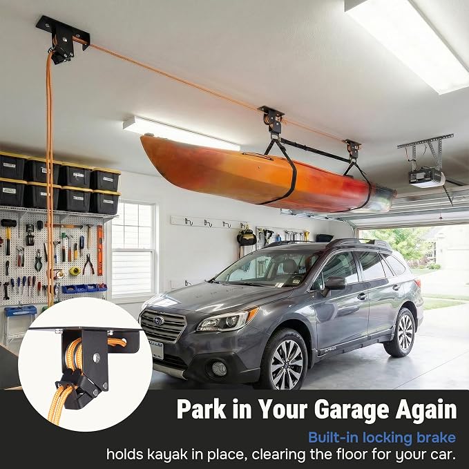 Kayak Hoist for Garage Ceiling - Image 6