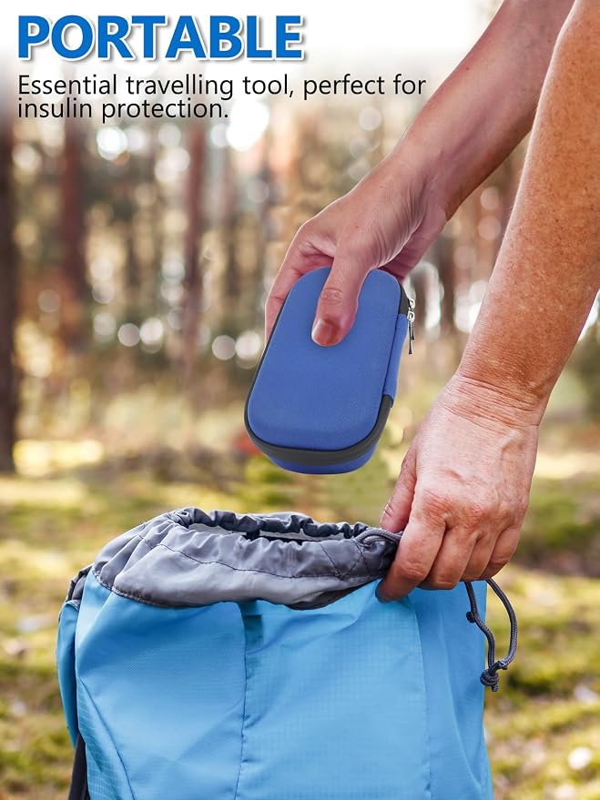 YOUSHARES Insulin Fridge Holder Storage Case Organizer, Insulin Vial Organizer - Image 6