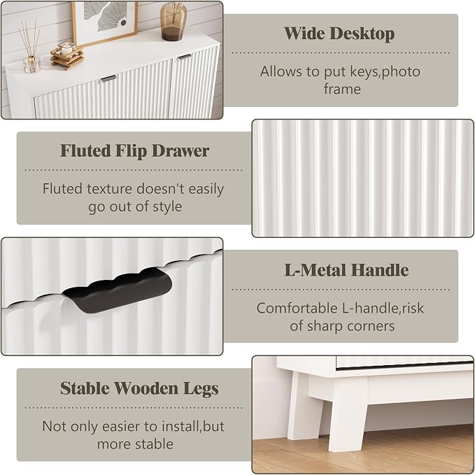Shoe Cabinet Storage for Entryway - Image 6