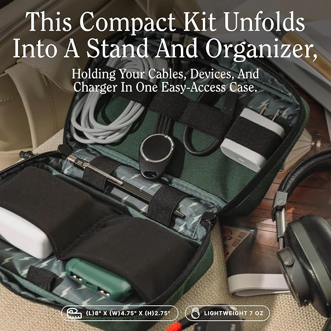 Halfday Sidekick Tech Organizer Kit | Flip-Out Kickstand - Image 5