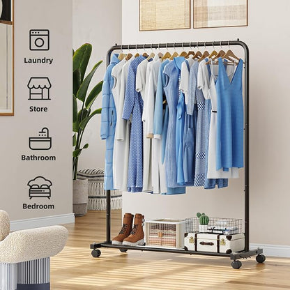 Simple Trending Clothing Rack for Hanging clothes, Portable Garment Rack - Image 3