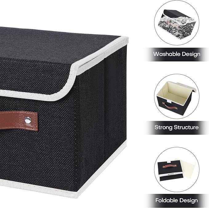 ANMINY Fabric Storage Box Bins - Image 4