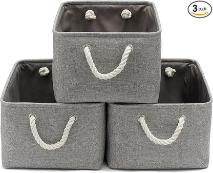 15.7x11.8x8.26 Inch Fabric Large Storage Bins by VQRTEXAStorageBasket