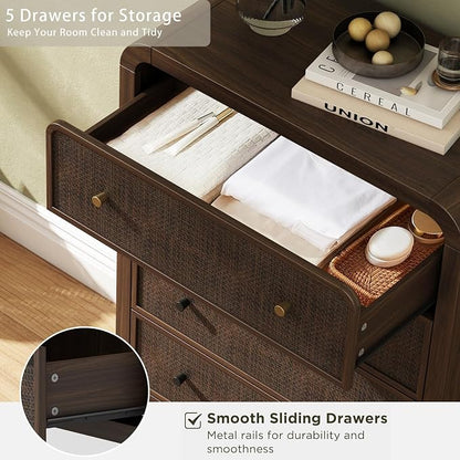 Oak&Sparrow 5 Drawer Tall Dresser - Image 7