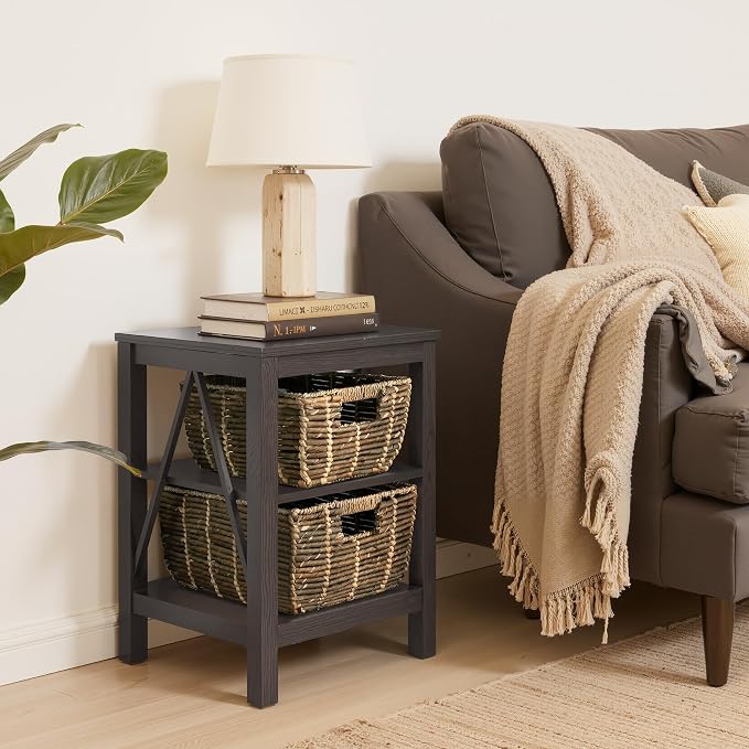 StorageWorks Wicker Baskets for Decor, Decorative Storage Basket - Image 6