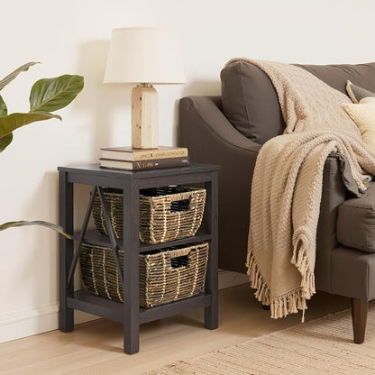 StorageWorks Wicker Baskets for Decor, Decorative Storage Basket - Image 6