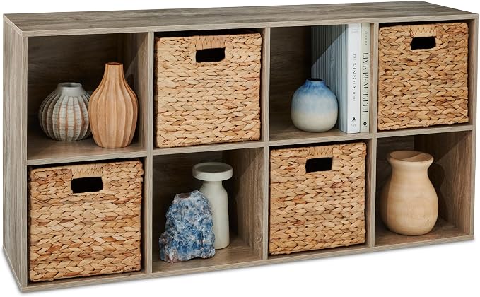 Best Choice Products 8-Cube Storage Organizer, 11in Shelf Opening, Display Shelf by Unknown