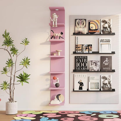 LitaEther Versatile 7 Tier Wall Shelf Unit, Display Floating Shelf - Image 3