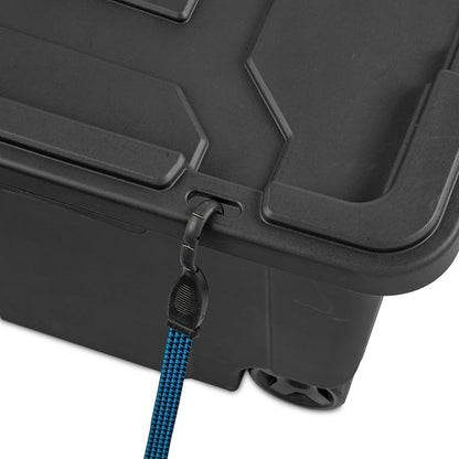 Extra Large Storage Bin, 40 Gallon Wheeled Plastic Storage Container - Image 7