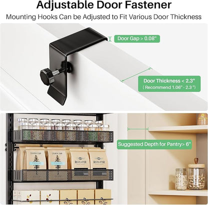 SNTD Over the Door Pantry Organizer - Image 2