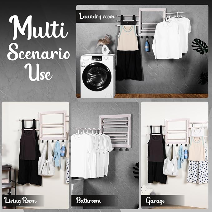 Wall Mounted Drying Rack - Image 6