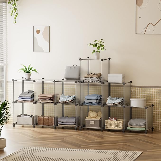 HOMIDEC Closet Organizers and Storage, 9 Cube Storage Organizer, Storage Cubes - Image 4