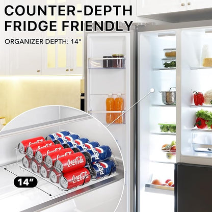 Simple Houseware Soda Can Organizer and Dispenser - Image 3