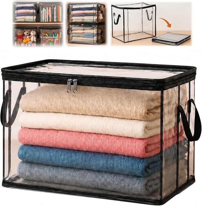 Extra Large Clear Pvc Storage Bags by Unknown