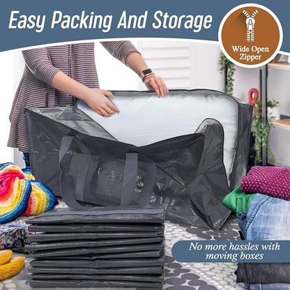 6 Pack Extra Heavy Duty Large Moving Bags - Image 5