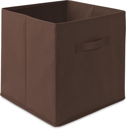 Casafield Set of 6 Collapsible Fabric Cube Storage Bins, Cubby Organizers & More - Image 2